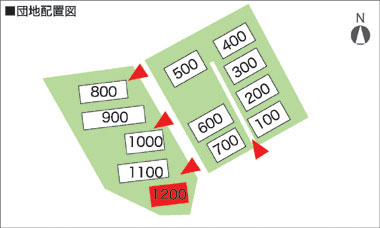 閲覧団地の配置図