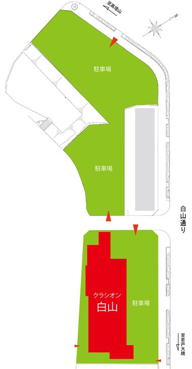 閲覧団地の配置図