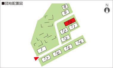 閲覧団地の配置図