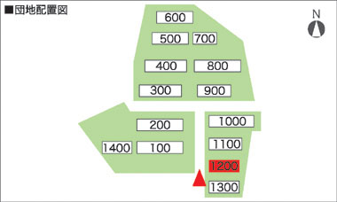 閲覧団地の配置図