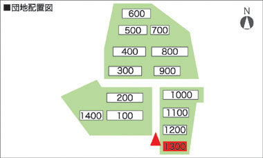 閲覧団地の配置図