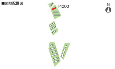 閲覧団地の配置図