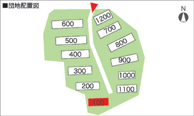 閲覧団地の配置図