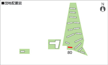 閲覧団地の配置図