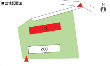 閲覧団地の配置図