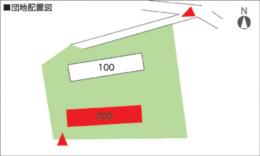 閲覧団地の配置図