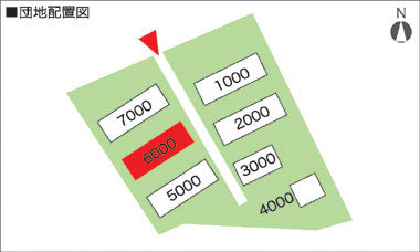 閲覧団地の配置図