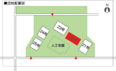 閲覧団地の配置図