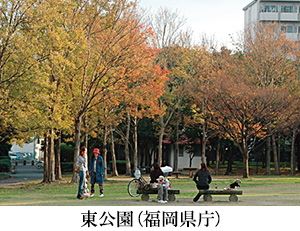 東公園（福岡県庁）